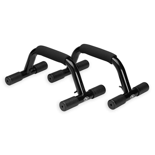 Sturdy Push-Up Bars, Pair, Black